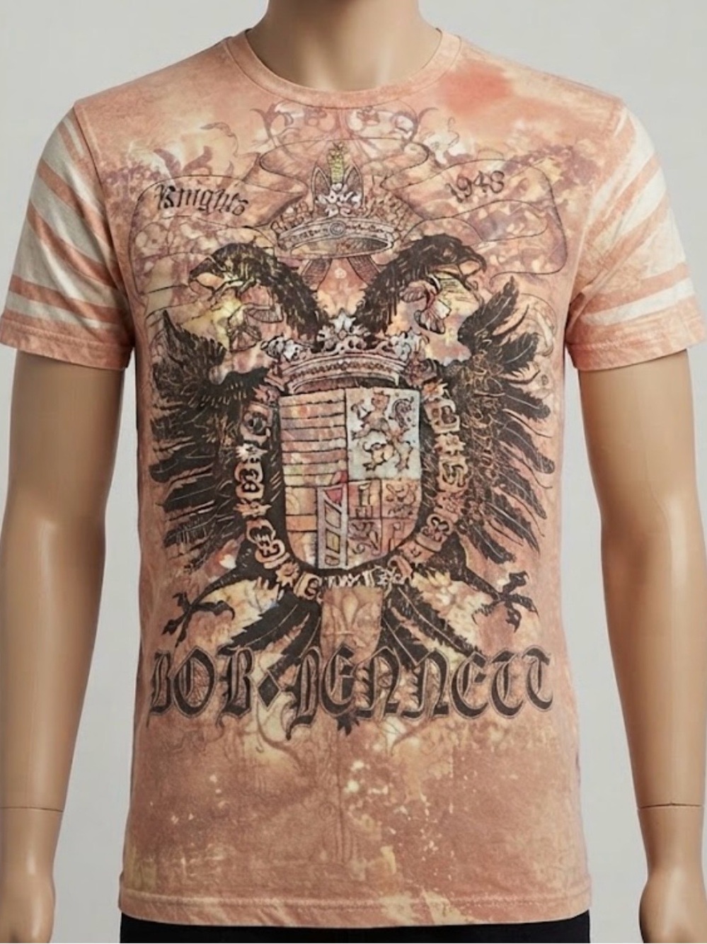 Bob Bennett men’s fitted tee size M